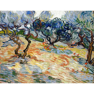 Reproduction Les Oliviers - Vincent Van Gogh