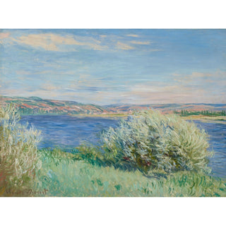 Reproduction Les bords de la Seine près de Vétheuil - Claude Monet