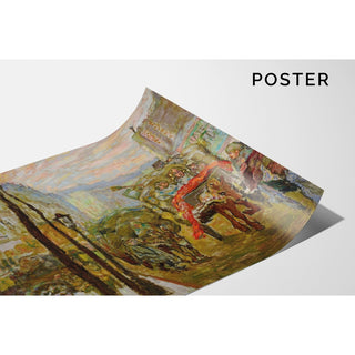 Reproduction Les chiffonniers ou Le retour des halles - Pierre Bonnard