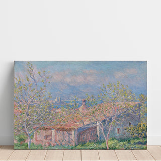 Reproduction Maison du jardinier à Antibes - Claude Monet