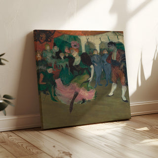 Reproduction Marcelle Lender dansant le boléro dans Chilperic - Henri de Toulouse-Lautrec
