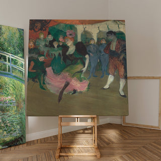 Reproduction Marcelle Lender dansant le boléro dans Chilperic - Henri de Toulouse-Lautrec