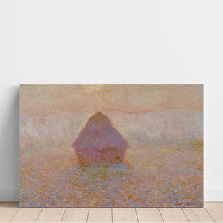 Reproduction Meule - Soleil dans la brume - Claude Monet