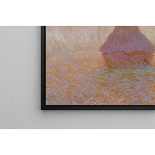 Reproduction Meule - Soleil dans la brume - Claude Monet