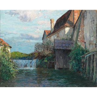 Reproduction Motif d'une aciérie styrienne - Alfred Zoff