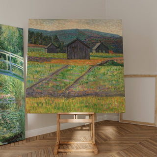 Reproduction Norra Maastik - Konrad Mägi
