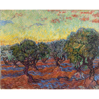 Reproduction Oliveraie, Saint-Rémy - Vincent van Gogh