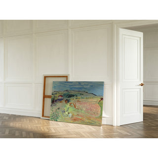 Reproduction Paysage au champ de blé aux bœufs - Raoul Dufy