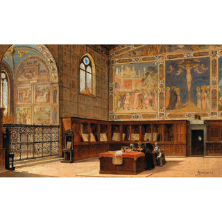 Reproduction Sacristia di S. Croce, Firenze - Antonietta Brandeis