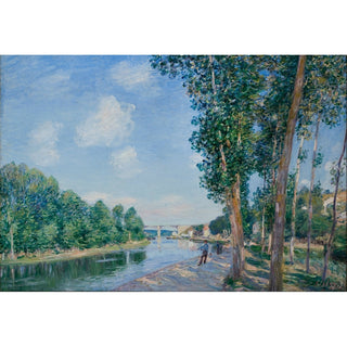 Reproduction Saint-Mammès, June Sunshine - Alfred Sisley