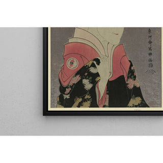Reproduction Segawa Tomisaburo en tant que Yadorigi, femme d'Ogishi Kurando - Toshusai Sharaku