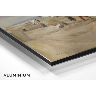 Reproduction Sur la plage de Noordwijk - Max Liebermann