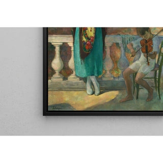Reproduction Sur le balcon - Henri Lebasque