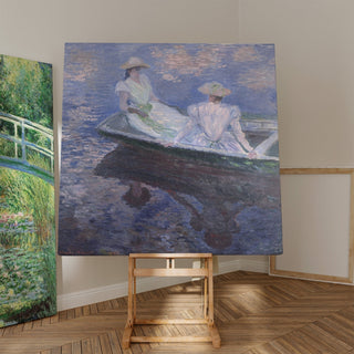 Reproduction Sur le bateau - Claude Monet