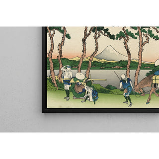 Reproduction Tokaido Hodogaya - Katsushika Hokusai