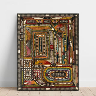 Reproduction Vallée du Hasli, dans l'Oberland bernois- Adolf Wölfli