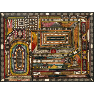 Reproduction Vallée du Hasli, dans l'Oberland bernois- Adolf Wölfli