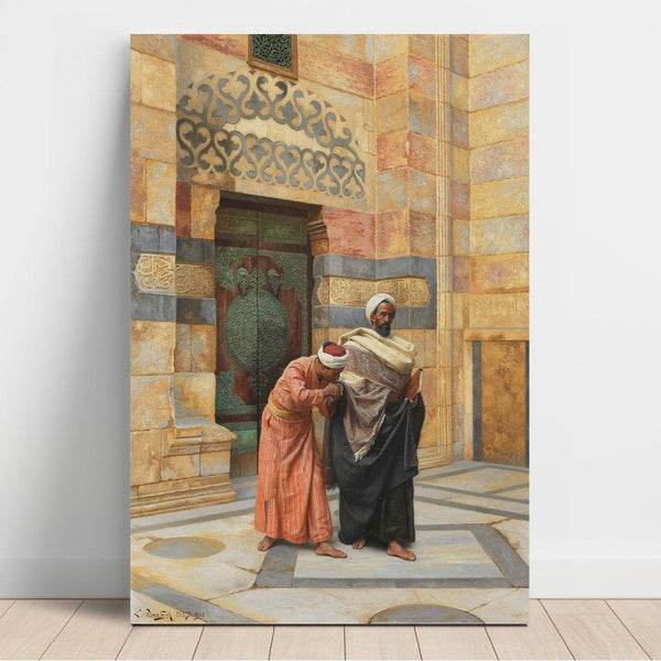 Reproduction of the painting Respect - Ludwig Deutsch