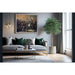 Framed art print of Napoleon’s Return from Elba in a modern living room