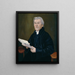 Reverend Ammi Ruhamah Robbins - Reuben Moulthrop — framed artwork on a wall