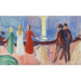 Reproduction of the painting Reunion on the beach - Edvard Munch
