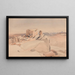 Summit of Mount Sinai or Jebel Moussa - Reverend Edward Thomas Daniell — framed artwork on a wall