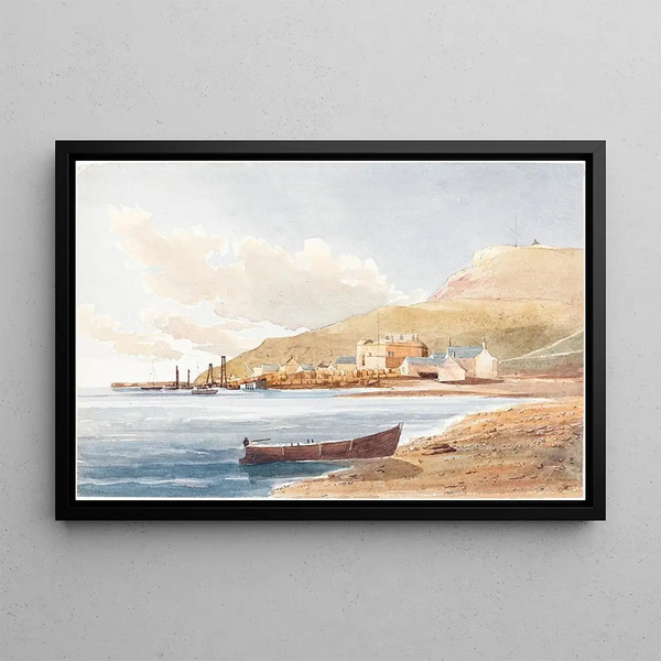 Château de Portland, Dorset - Reverend James Bulwer — framed artwork on a wall