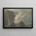 View of the Old Crater of Morne Soufrière in Saint Vincent - Reverend Lansdown Guilding — framed artwork on a wall