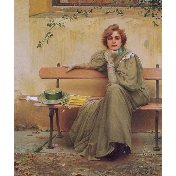 Reproduction of the painting Dream - Vittorio Matteo Corcos