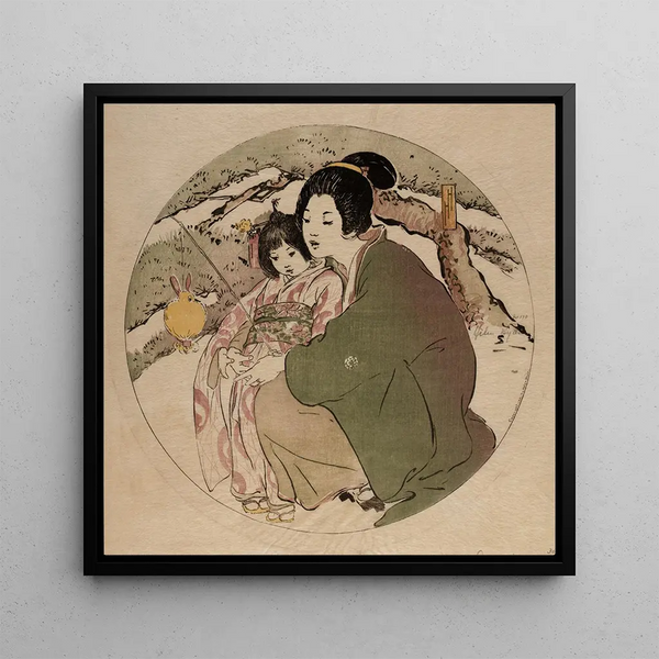 Daydreams - Helen Hyde — framed artwork on a wall