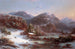 Winter in the Mountains, Winter in the Adirondacks - Régis François Gignoux — artwork view