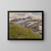 Alpe - Regnault Sarasin — framed artwork on a wall