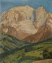 Mont Blanc Seen from Combloux - Regnault Sarasin — artwork view