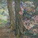 Rhododendron dans un jardin - Clara Voortman Dobbelaere — displayed in an interior