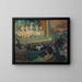 Coffee Concert - Ricard Canals i Llambí — framed artwork on a wall
