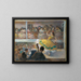 Flamenco Dance - Ricard Canals i Llambí — framed artwork on a wall