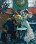 At the bar - Ricard Canals i Llambí — artwork view