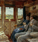 Couple dans un compartiment de train - Ricardo López Cabrera — artwork view