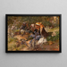 The Snake Charmer Morocco - Riccardo Pellegrini — framed artwork on a wall
