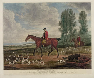 Richard Davis painting, hunter of the Majesty's harriers 1789-1812 - Richard Barrett Davis — artwork view
