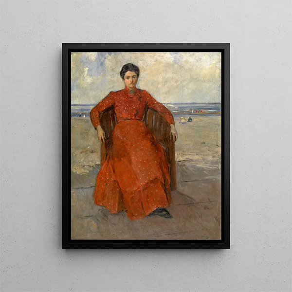Madame Richard Baseleer - Richard Baseleer — framed artwork on a wall
