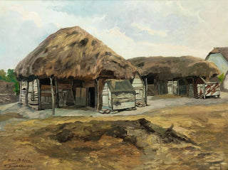 Pigsty at Dunatettlen - Richard Benno Adam — artwork view