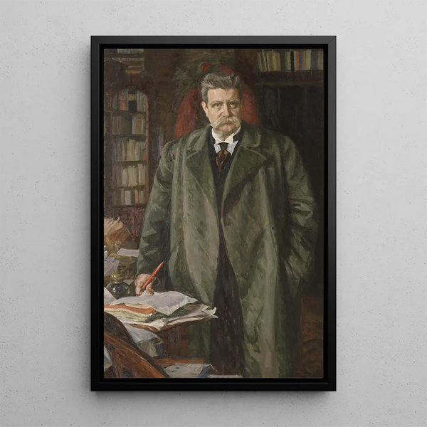 Hjalmar Branting - Richard Bergh — framed artwork on a wall