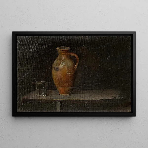 Still life - Richard Bergh — framed artwork on a wall