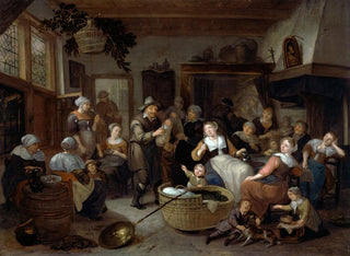 Celebration of a Birth - Richard Brakenburgh — artwork view