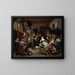 Celebration of a Birth - Richard Brakenburgh — framed artwork on a wall