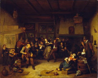 Dance in a Cottage - Richard Brakenburgh — artwork view