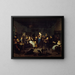 Interior of a cabaret - Richard Brakenburgh — framed artwork on a wall