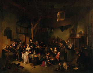 Tavern Scene - Richard Brakenburgh — artwork view