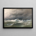 Bateau postal HM Connaught - Richard Brydges Beechey — framed artwork on a wall